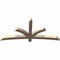 Ekena Millwork Davenport Smooth Timber Gable Bracket, Douglas Fir, 72"W x 33"H x 3 1/2"D x 3 1/2"F, 11/12 Pitch GBW072X33X0404DAV00SDF - alternate 5